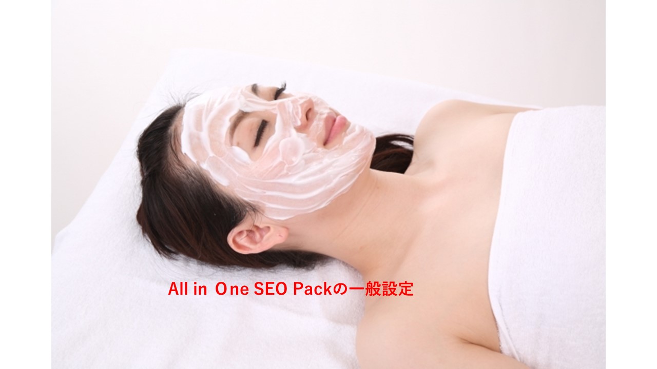 all in one seo pack 一般設定